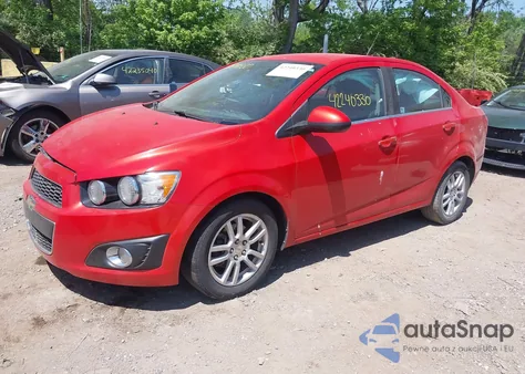 2012 Chevrolet Sonic 2Lt из США, поврежденный, VIN 1G1JC5SH0C4152264